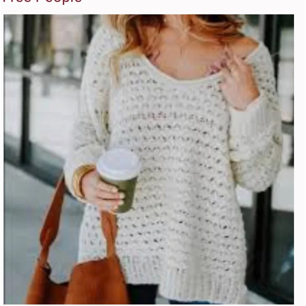 Free People Crashing waves pullover